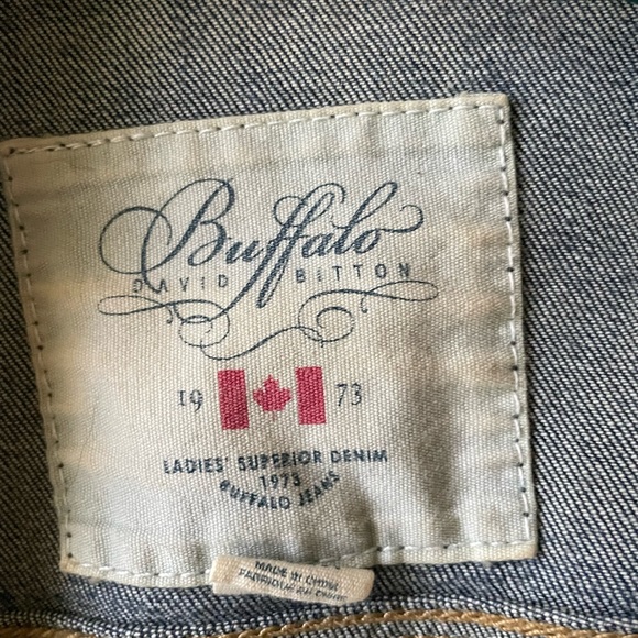 Buffalo David Bitton Denim Vest - Picture 2 of 2
